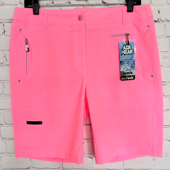 JAMIE SADOCK Pink Airwear 19" Golf Shorts--NWT--8 - Picture 9 of 16